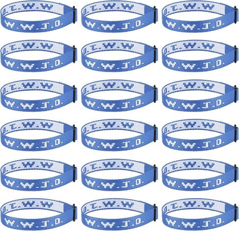 18pcs حزمة سوار مسيحية WWJD للنساء للرجال ، يسوع يهدف أساور الأساور ، أساور WWJD - ماذا سيفعل يسوع سوار in Kuwait