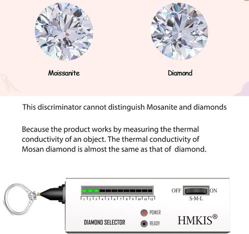 Diamond Tester Pen ، اختبار المجوهرات المحترفة مع 60x مجوهرات Machifier ، محدد الماس للمبتدئين والخبير (غير قابلة للتشغيل) in Kuwait