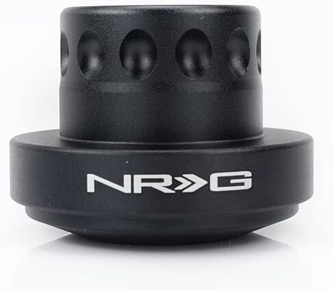 NRG Innovations NRG-SRK-100H Racing Style, Steering Wheel Quick Release Short Hub Adapter, 6 X 70mm Bolt Pattern, Black Body in Saudi Arabia