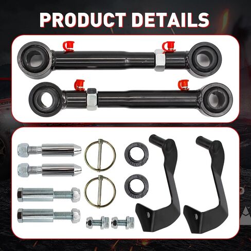 2.5 "-6" شريط رفع الجبهة رفع نظام قطع الاتصال السريع لعام 1998-2006 Jeep Wrangler TJ & 1984-2001 Jeep Cherokee XJ-مرونة على الطرق الوعرة المحسنة in Kuwait