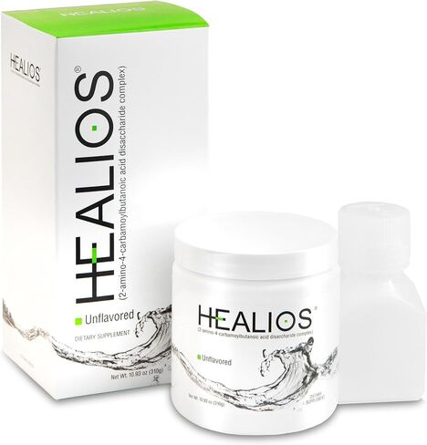Healios unlavored صحة الفم والغذائية ، شكل مسحوق ، مصادر بشكل طبيعي gllutamine trehalose l-arginine ، 10.93 أوقية in Kuwait