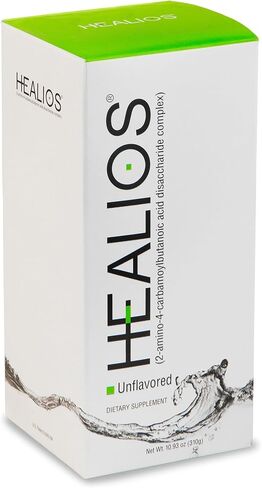 Healios unlavored صحة الفم والغذائية ، شكل مسحوق ، مصادر بشكل طبيعي gllutamine trehalose l-arginine ، 10.93 أوقية in Kuwait