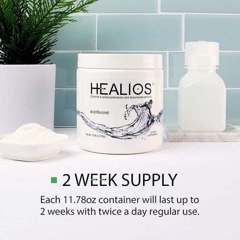 Healios unlavored صحة الفم والغذائية ، شكل مسحوق ، مصادر بشكل طبيعي gllutamine trehalose l-arginine ، 10.93 أوقية in Kuwait