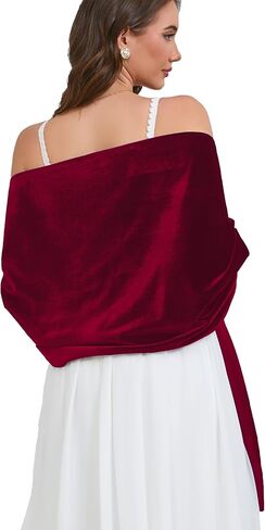Shawls and Wraps for Evening Dresses Pashmina Wraps for Women Wedding Velvet Shawl Wrap Accessories in Kuwait