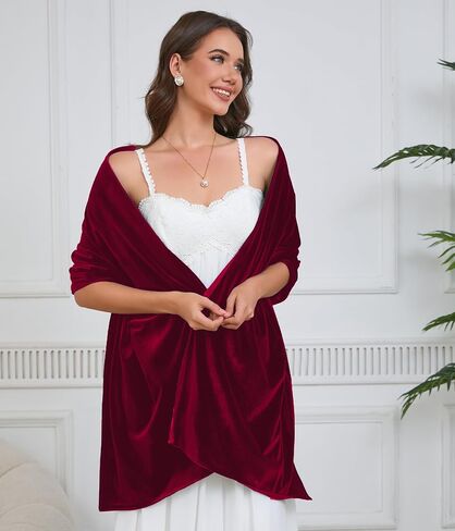 Shawls and Wraps for Evening Dresses Pashmina Wraps for Women Wedding Velvet Shawl Wrap Accessories in Kuwait