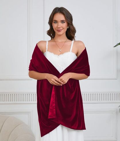 Shawls and Wraps for Evening Dresses Pashmina Wraps for Women Wedding Velvet Shawl Wrap Accessories in Kuwait