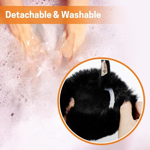 فطائر أذن Aurya ، قابلة للطي رقيقة الأذن دافئة الشتاء في الهواء الطلق ، والأذن الأذن القابلة للتعديل للنساء للنساء in Kuwait