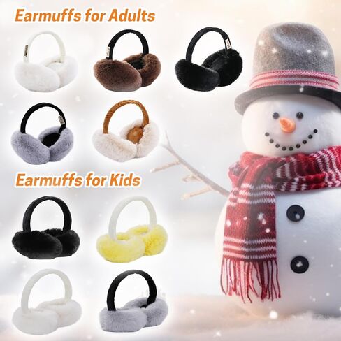 فطائر أذن Aurya ، قابلة للطي رقيقة الأذن دافئة الشتاء في الهواء الطلق ، والأذن الأذن القابلة للتعديل للنساء للنساء in Kuwait