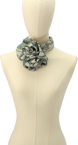 Coach womens Vintage Signature C Printed Silk Square in Saudi Arabia