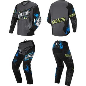 Motocross Jersey Pant Combo MX Gear Set Mens Women Dirt Bike Gear Set Suit Enduro Ride Ride Racewear Ofrroad Ride Adult
