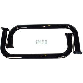 Rugged Ridge Round Tube Side Steps for Jeep CJ | Black | 11504.03 | Fits 1976-1986 Jeep CJ