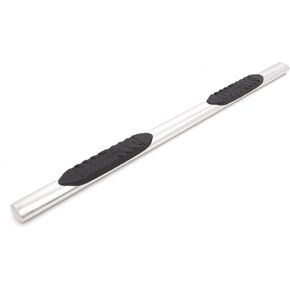 RealTruck Lund 23984003 Polished Stainless Steel 5" Oval Straight Nerf Bars for 2009-2018 Dodge Ram 1500, 2010-2018 Ram 2500/3500 Crew Cab