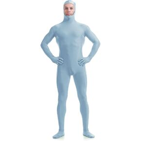 ATHX Men's and Women's Spandex Open Face Bodysuit Costume Adult Stretchy Halloween Cosplay Body Suit Zentai Suit Outfits in Saudi Arabia