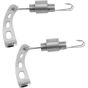 2 عبوة الخانق الخانق عودة الربيع والمكربن ​​عودة ربيع الطبقات ، Universal Carburetor Return Kit متوافق مع معظم أعناق المكربن ​​5-1/8