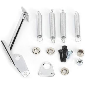 Ejoyous Carburetor Throttle Return Spring, Automotive Replacement Throttle Return Spring Bracket Carburetor Return Spring Kit 2083 6056 for Holley 2300 2305 4150 4160