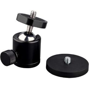 ULIBERMAGNET Magnetic Action Camera Mount, 100LB Heavy Duty Solid Aluminum Magnetic Phone Mount,Triple-Head Magnetic Mount Flexible Car Mount Adapter for Mobile Camera,Security Camera,Light,Phone in Kuwait