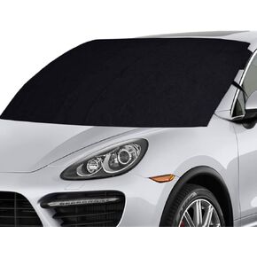 Car Rear Windshield Snow Cover, 57×35 Inch Anti Ice Frost Rear Windshield Protector, Windproof Oxford Back Window Cover, Winter Car Accessories for Cars, Trucks, SUVs, Lorries