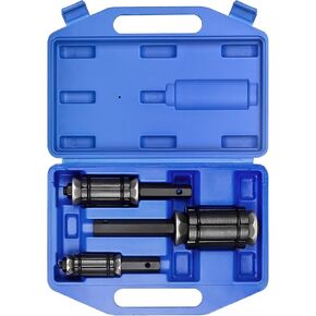 3 Pcs Tail Pipe Expander Kit (1-1/8" to 3-1/2") for Tail Pipe Tubes, Pipe Expander Tool Set, Exhaust Tailpipe Expander Tool Set Compatible with Most Vehicles and Trucks