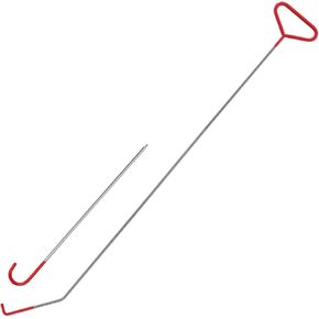 67 inch Long Reach Tool,Car Emergency Tool kit,Pull Hook J-Hook Kit,Vehicle 5th Wheel Hook 1 Set Car Repair Tool Kit