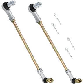JAVIK Left & Right Tie Rod Ends Kit Fit for Honda Foreman 450 TRX450FE TRX450FM 1998-2004，OEM#53521-HN0-A00 53157-HM5-A11 53521-HN0-A00