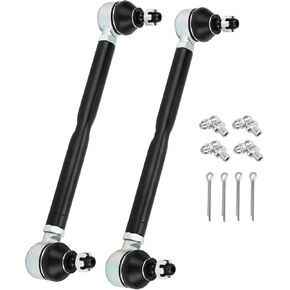 JAVIK 2Pcs Golf Steering Tie Rod End & Shaft Kit Compatible with EZ-GO Medalist TXT Marathon Golf Carts Gas & Electric 1994.5-2001.5, OEM#70074-G02 70074-G01
