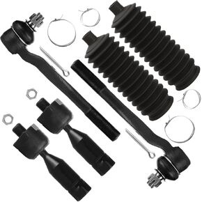 Scitoo 6PCS التعليق الأمامي مجموعة ROD INNER LEND اليسار يمين TIE ROD END RACK RACK FIT 1996 1997 1998 1999 2000 2001 FOR TOYOTA for 4Runner