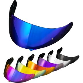 PSLER GT Air 2 Visor - GT Air 2 Tinted Visor CNS-1 Shield Replacement for GT Air GT Air 2 Neotec-1 CNS-1 TC-5 TC-9,Deep Silver-Mirror