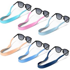 Flutesan Sunglasses Strap Floating Neoprene Eyewear Retainer Anti Slip Adjustable Sports Eyeglasses Strap for Outdoors Sports