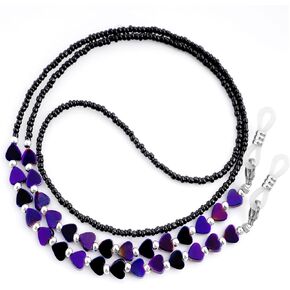 BILIONE Beaded Eyeglass Chains for Women and Men, Acrylic Eye Glasses Strap Around Neck, Sunglass Holder Hanger Lanyard