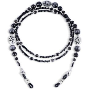BILIONE Stones Eyeglass Chains, Eye Glasses Strap Around Neck for Women and Men, Sunglass Holder Hanger Lanyards