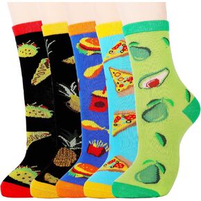 Jeasona Boys Socks Kids Crew Socks Funny Animal Christmas Gifts for Teen Boys