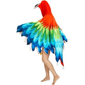 Diamond Parrot Costume Adult Diamond Parrot Hoodies Fun and Comfy for Women and Men