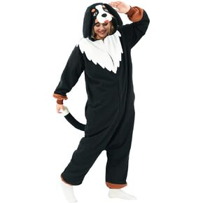 Bernese Mountain Dog onesie adult Unisex Dog Adult Pajamas Halloween Christmas Party Cosplay One Piece Costume