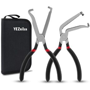 Electrical Disconnect Pliers, 37980 37960 Connector Pliers Sets for Cars, Fuel Line Petrol Clip Pipe Plier, Automotive Electrical Tools Hose Disconnect Tools - Regular Model