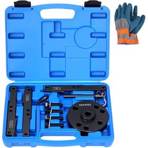 3163021 Cam Timing Tool Kit, 3163530 Engine Brake Adjustment Tool 7MM, Compatible with Cummins ISX QSX X15 Engine with 4/5/6/7 Degree Wedge Cam Gear Puller Crank Pin, Replace 3163020 3163069