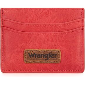 Montana West X Wrangler Credit Card Holder for Women Wallet Card Case Small Ladies Female Pocket Wallet