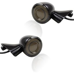 chrome switchback bullet led led sturals lights motorcycle rock leight amber blinkers for Harley Road Glide Trike Cvo Limited flhtcutg tri glide