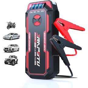 Car Jump Starter - Portable Battery Jumper Box, Battery Booster,12V Battery Pack,Suitable for 8.0L Gas and 7.0L Diesel Cars, Dust and Rain Proof'
