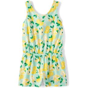 The Children's Place girls Casual Sleeveless Shorts Romper