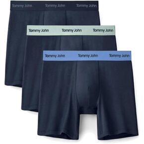 Tommy John Men's Luxe Modal 6 "Boxer Brief Intelder 3-Pack