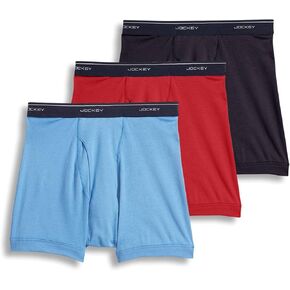 Jockey Men's Underwear Classic 5" Boxer Brief - 3 Pack