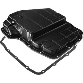 A-Premium Transmission Oil Pan with Gasket Compatible with Jeep Grand Cherokee 1999-2009, Commander 2006-2009, Liberty & Dodge Ram 1500 2500 3500, Durango, Dakota & Chrysler Aspen, 3.7L 4.7L 5.7L 6.7L
