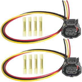 2 PCS CPS عمود الحدبات الموصل مستشعر موصل الأسلاك تسخير Pigtail Plug Fit 2006-2020 لكزس 2005-2019 تويوتا كامري 2008-2016 استبدال OE# 6189-1129 90919-05060 46393JF ، SU7792