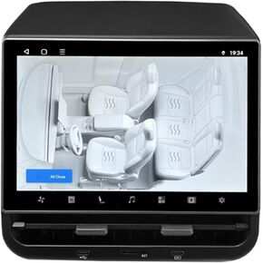 4G 8.66 بوصة شاشة عرض خلفية لـ Tesla Model 3 2019-2023 & Model Y 2019-2024 Android 13 4G+64G عرض الترفيه الخلفي