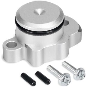 Oil Pump Block Off Kit for Yamaha PW50 PW80 Y-Zinger, w/Plug Cover, O-Ring, Bolts & Port Caps