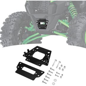 WeiSen Winch Mount Plate Bracket Kit Compatible with Kawasaki Teryx KRX 1000 2020-2025