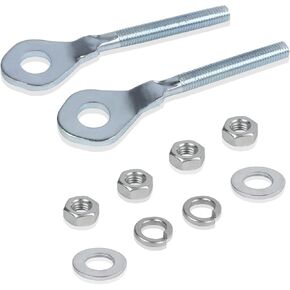 FLYPIG 0.4" 12MM Chain Wheel Axle Tensioner Adjusters for 50CC 70CC 90CC 110CC 125CC CRF50 CRF70 CT70 XL75 XR50 XR70 XR80 XR100 Z50R Z50A Z50 Dirt Bike 4 Wheeler Taotao Chain Axle Adjuster