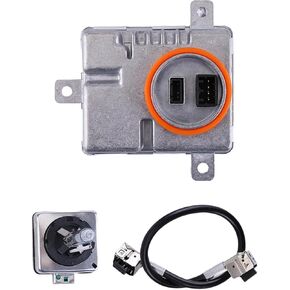 Xenon HID Headlight Ballast Control Unit with Igniter Compatible for Porsche Macan 2015-2018 Xenon HID Lamp Ballast Module 99161832303,99963107090,99161832103