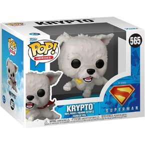 Funko Pop! DC: Superman 2025 - Krypto - Collectable Vinyl Figure - Gift Idea - Official Merchandise - Toys for Kids & Adults - Movies Fans - Model Figure for Collectors and Display