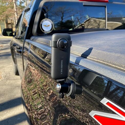 ULIBERMAGNET Magnetic Action Camera Mount, 100LB Heavy Duty Solid Aluminum Magnetic Phone Mount,Triple-Head Magnetic Mount Flexible Car Mount Adapter for Mobile Camera,Security Camera,Light,Phone in Kuwait